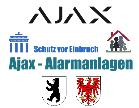 Ajax-Alarmanlagen - Schutz vor Einbruch